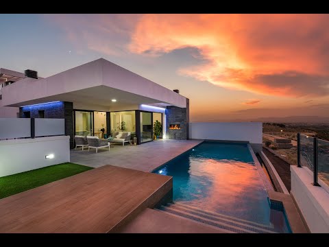 Video: Propiedad española de lujo que esconde una gran piscina infinita: Villa Indigo