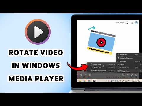 Windows Media Playerで動画を回転させる方法 | 横向き動画のクイック修正 2026