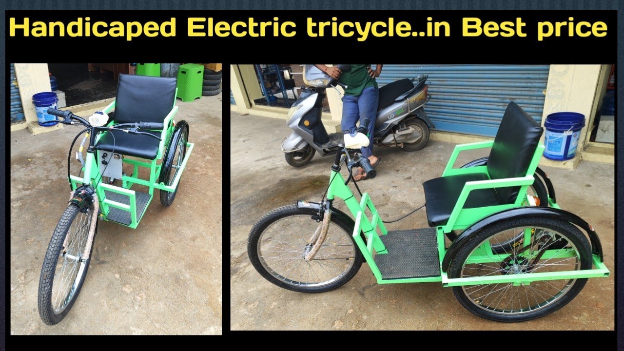 Handicapped Electric tricycle....with reverse option....