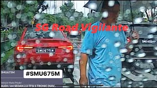 4may2024 #SMU675M audi a4 lane changing without signal  hit camcar fail to report to insurance