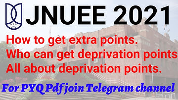 Deprivation Points in JNU