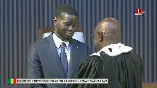 SENEGAL | Cérémonie d'investiture du Président Bassirou Diomaye Faye