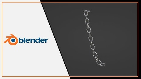 Create a Chain In Blender In 1 Minute