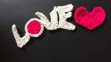 Crochet a Fun Love Message - DIY Crafts - Guidecentral