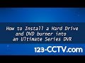 How to install a hard drive in your CCTV DVR - High Capacity Series