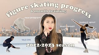 FIGURE SKATING PROGRESS | 6 MONTHS + NEW COMPETITION SEASON! ⛸️