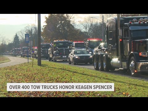 Michigan tow truck driver killed on the job honored with tow truck ...