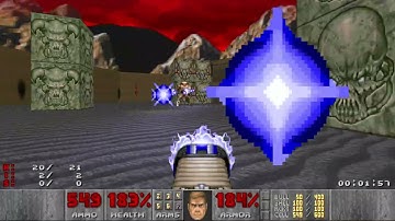 E2M8: Tower of Babel - Ultimate DooM (1995) - 100% Kills, Secrets, Items on Ultra-Violence
