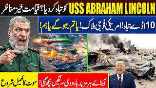 Uss Abraham Lincoln Hit? Iran-Us Clash Intensifies Us Bases Under Pressure Hormuz Crisis Worsen