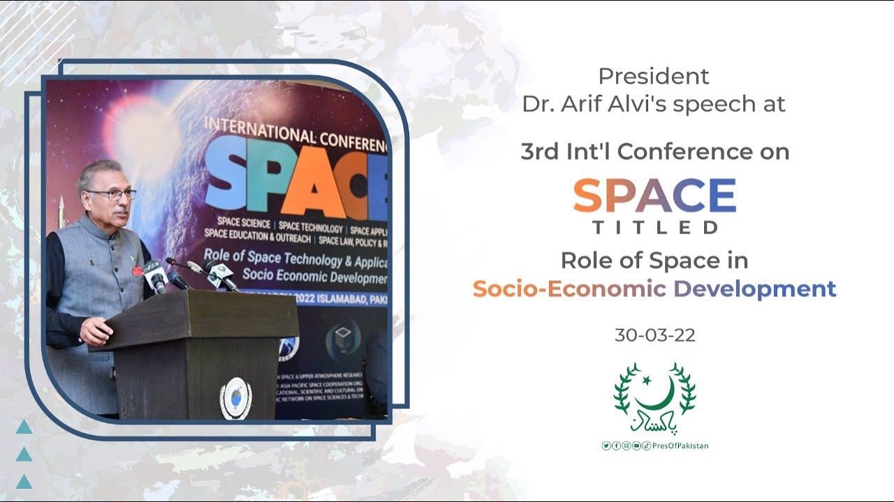 3rd Int'l Conference on Space titled, "Role of Space in Socio-Economic ...
