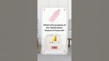 What is the purpose of the Bookmarks feature in Power BI?