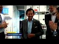 2023  sultan brunei  prince mateen visit airbus  office at paris