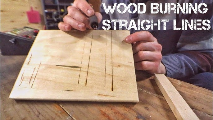 How to Get Clean Lines in Wood Burning, Pyrography Tutorials