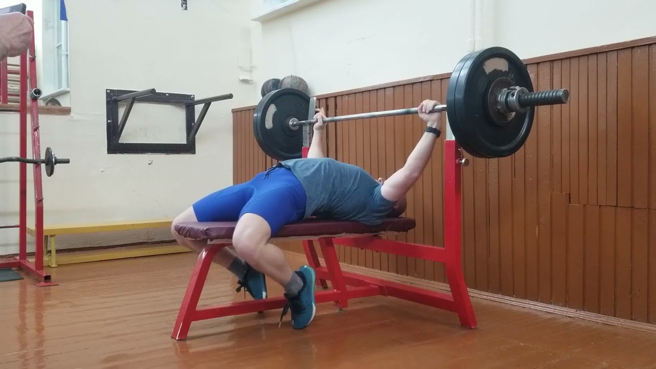 bench press 100kg x20