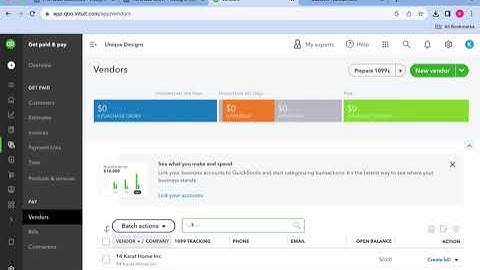 DesignerLogic: import purchase orders to Quickbooks Online