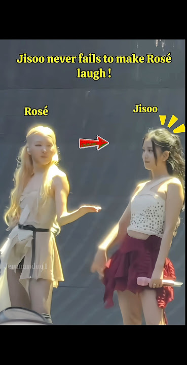 Download lagu Rosé Reached Out to Hold Jisoo Hand Then Got Shy and Laughed ! #blackpinkedit #jisoo #rosé