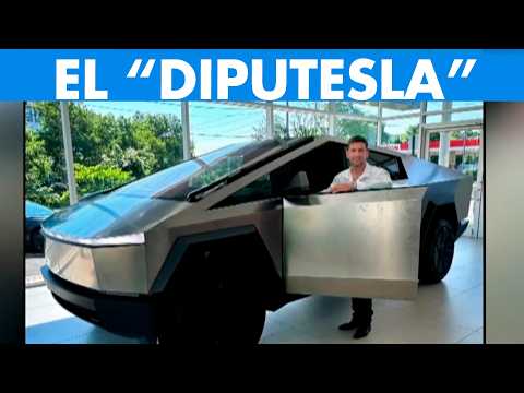 Manuel Quintar, el diputado libertario que sorprende por su lujoso Cybertruck y las acusaciones