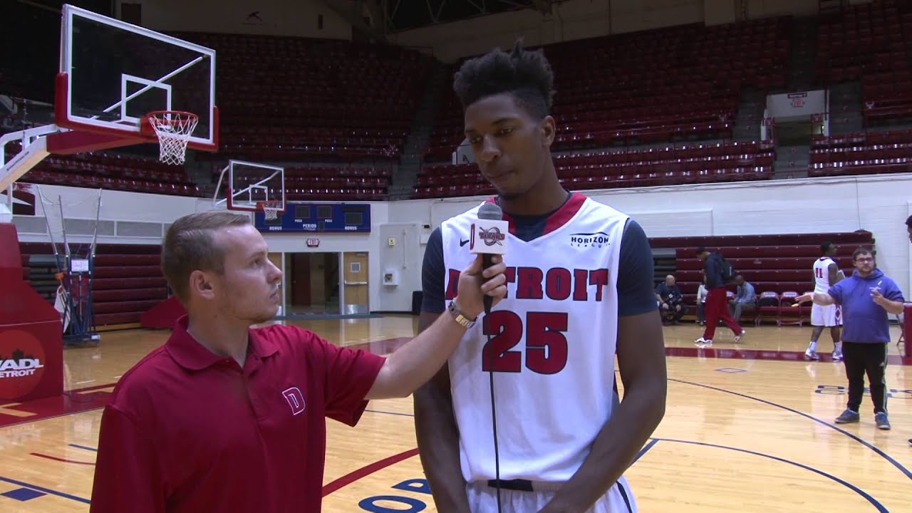 Detroit Men's Basketball Media Day Interviews YouTube