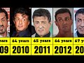 Sylvester Stallone (Rocky) from 1960 to 2023