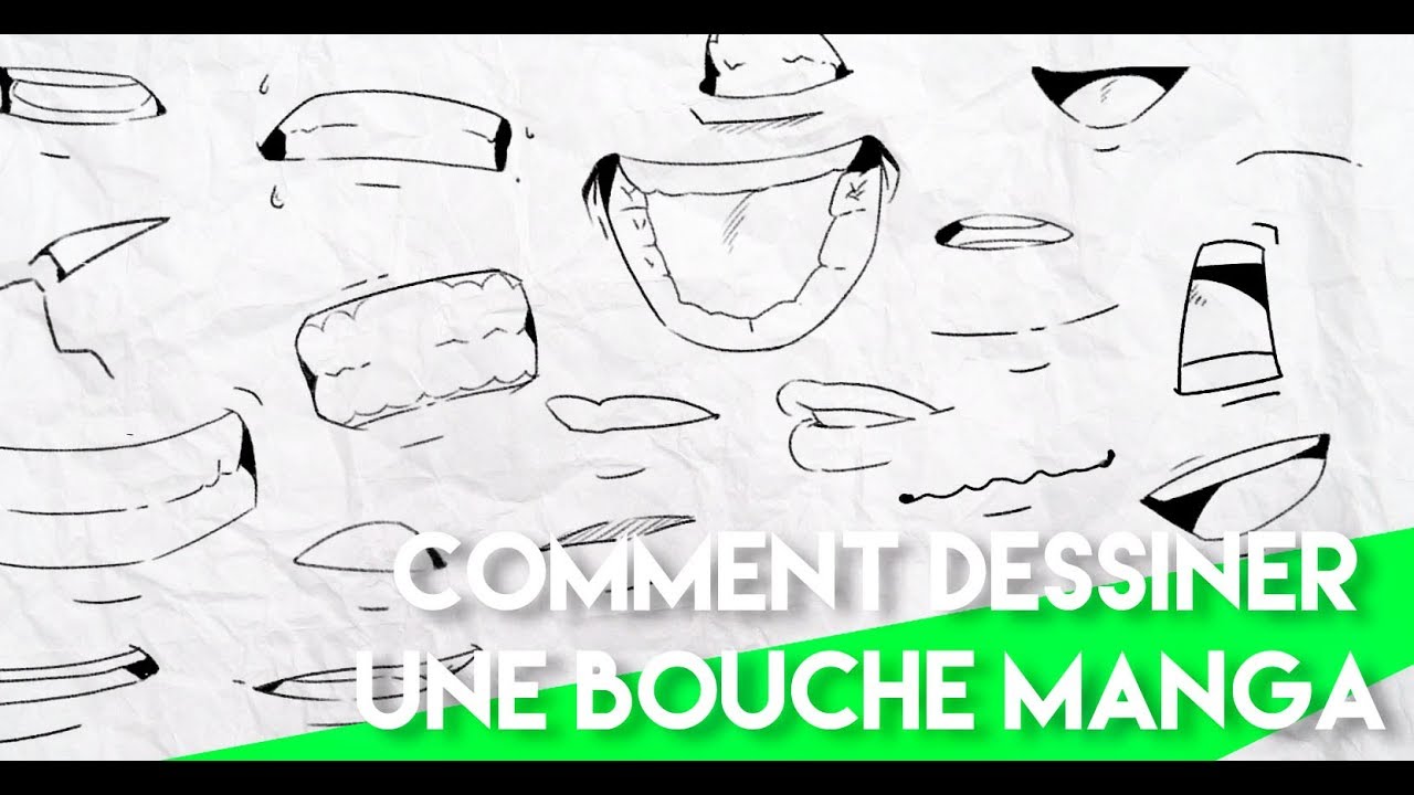 Comment Dessiner Une Bouche Manga En Quelques étapes