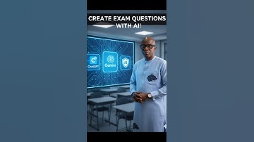How Teachers Can Use Free AI Tools To Create Exam Questions From Lesson Note #AIforTeachers #AITools