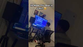 808 Mafia Super Producer Glo Boi Cooks an INSANE Beat From SCRATCH😳🔥 #beats #music #producer #808