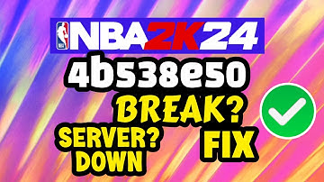 NBA 2K24 Down? Don