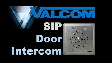 Valcom  SIP-compatible Door Intercom VIP-176
