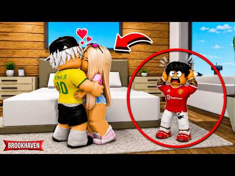 FINGI ser um BEBÊ para ESPIONAR Um CASAL MANDRAKE APAIXONADO no BROOKHAVEN RP Roblox