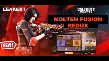 *LEAKED* NEW MOLTEN FUSION REDUX DRAW COD MOBILE SEASON 1 2021 | FULL DRAW DETAILS AND OPENING CHINA