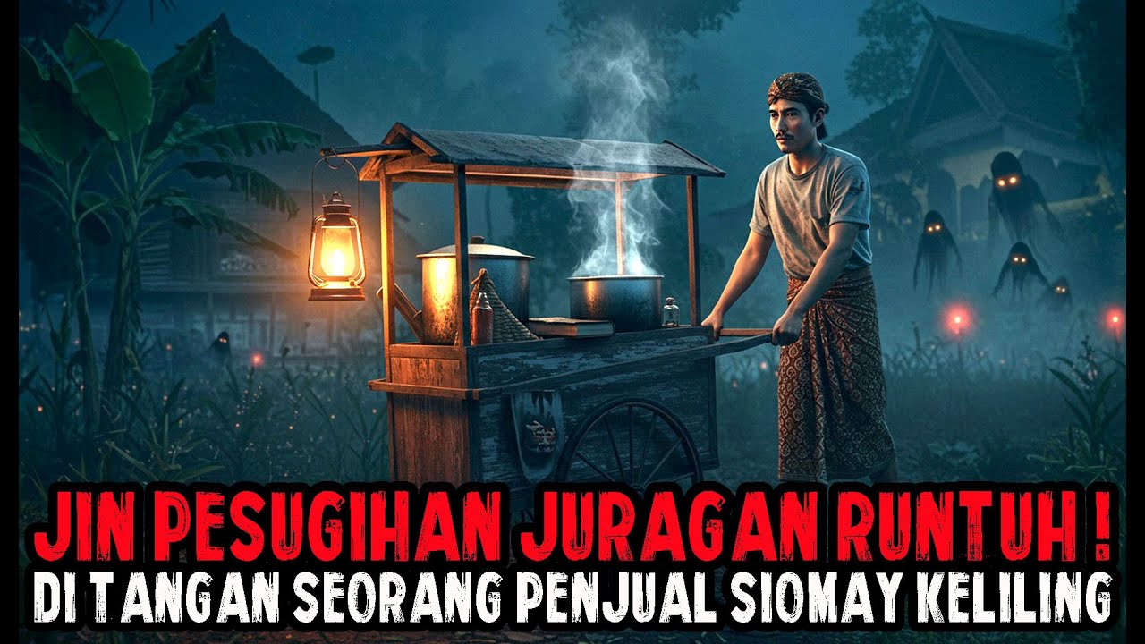 USTADZ MUDA MENYAMAR JADI PENJUAL SIOMAY KELILING HANYA UNTUK RUNTUHKAN JIN PESUGIHAN - CERITA HOROR