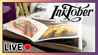 Inktober Day 15 ✨🔴LIVE