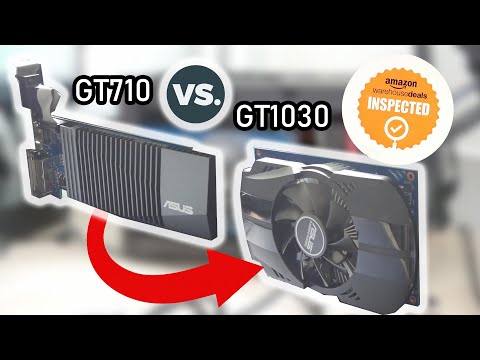 Replacing And Comparing GT710 with a GT1030