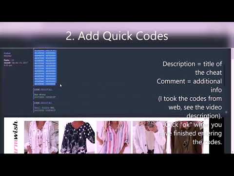 Save Wizard: How to restore a save game and add quick codes