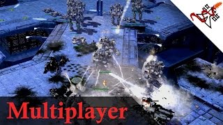 Supreme Commander 2 - 2v2v2v2 Artillery and Experimental Units | Multiplayer Gameplay