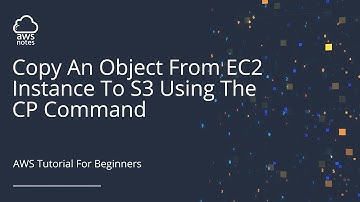 Step-by-Step Guide to Copying from EC2 Instance to Amazon S3 with CP Command
