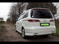 Honda Elysion RR3 brake pad, suspension and brake pad noise check up.