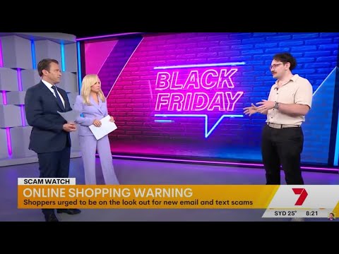 TimBB TV interview - Christmas Shopping Scams (weekend sunrise)