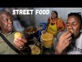 Street food sampling  in mombasa  with jamaican uncle   dennyc vlogs