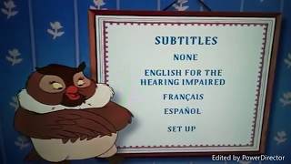 Fox And The Hound 1981 Dvd Menu