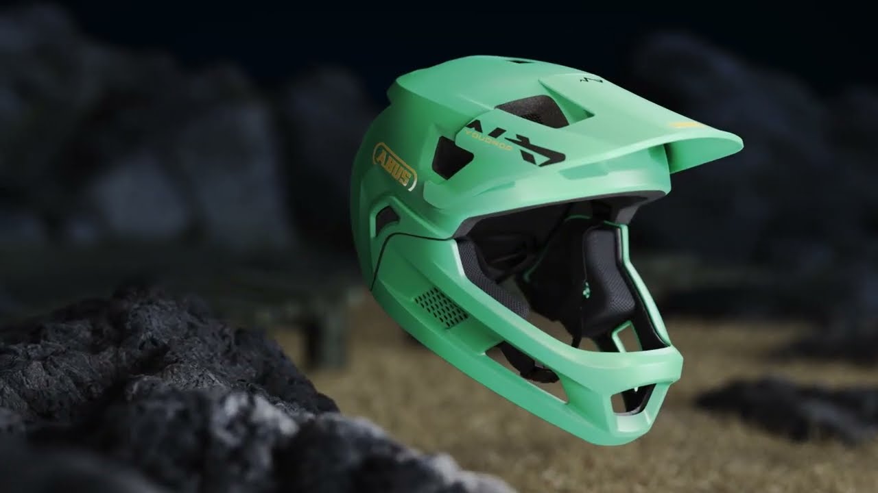 YouDrop FF, premier casque intégral de VTT pour enfant chez Abus