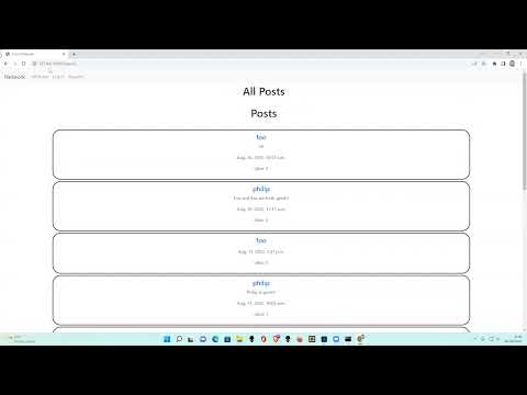 CS50 - Project 4 -  Network