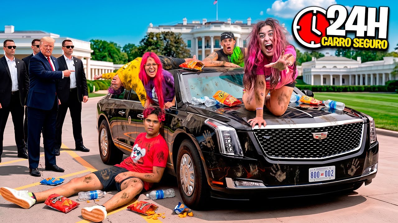 SOBREVIVA NO CARRO MAIS SEGURO DO MUNDO *Carro do presidente ?