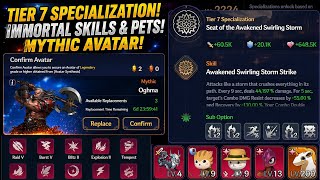 Legend of Avatar June 2026 Update – Tier 7 Specialization, Immortal Skills, Pets & Mythic Avatar! screenshot 5