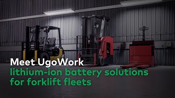 UgoWork lithium-ion battery - Power guaranteed in material handling