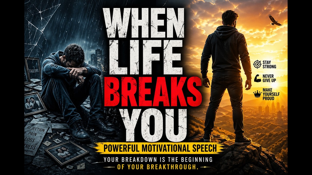 When Life Breaks You | Motivational Speech - YouTube
