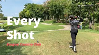 พาไปดูการออกรอบของโปรที่ไม่ได้ซ้อมมา 2 เดือน จะรอดไหม?? | Every shot at Bangsai Country Club