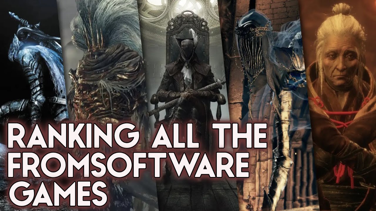 Ranking FromSoftware's Games from Worst to Best! 