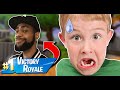 Daequan joins & KID LOSES HIS MIND (Fortnite - Battle Royale)