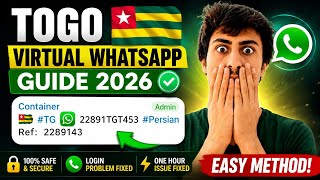 Togo 🇹🇬 Virtual WhatsApp Guide 2026 🔥 | Login & Verification Setup screenshot 3